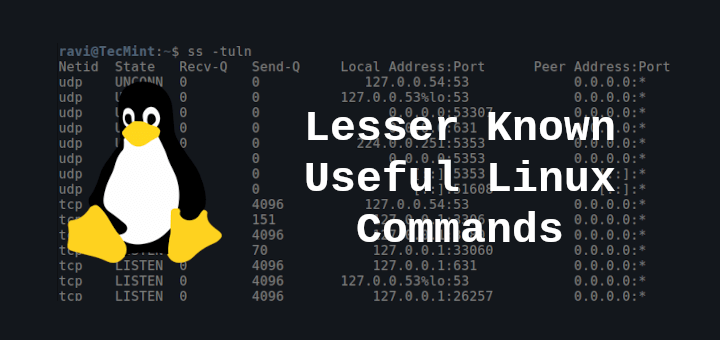 11 个鲜为人知的有用 Linux 命令