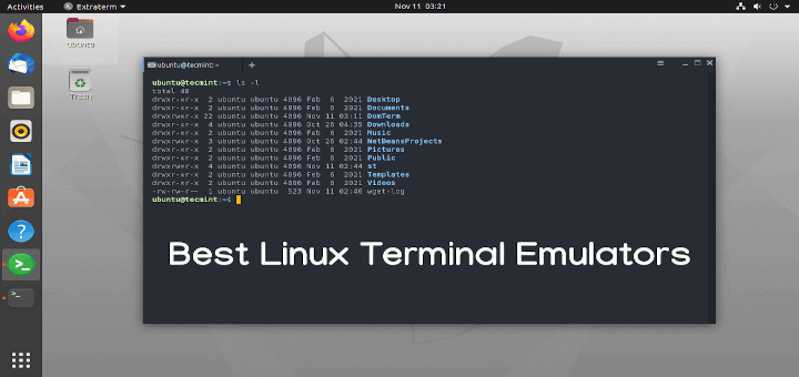 2023年的Linux桌面的24个最佳终端模拟器 - Cdgzu.com