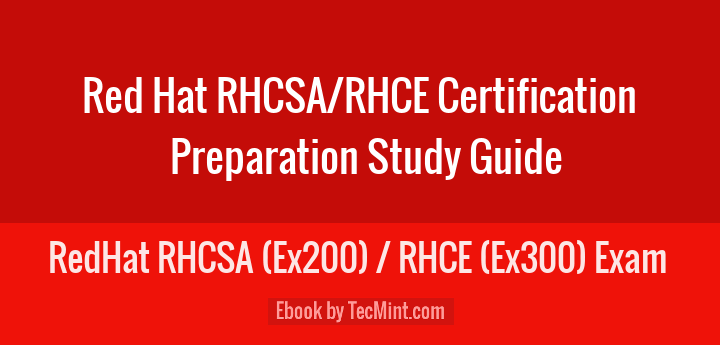 完整的红帽 RHCSA/RHCE 认证电子书