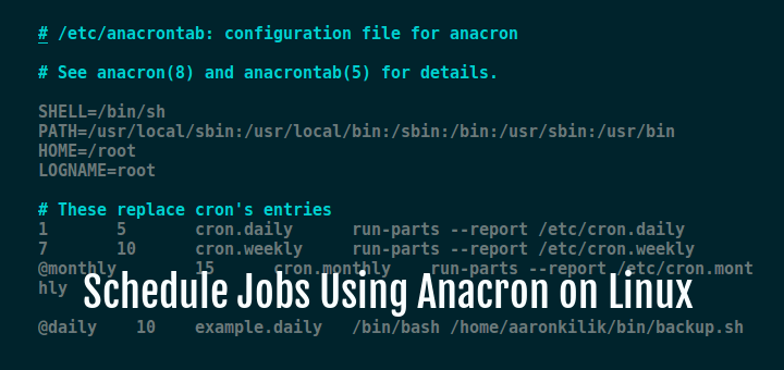 Cron 与 Anacron：如何在 Linux 上使用 Anacron 安排作业