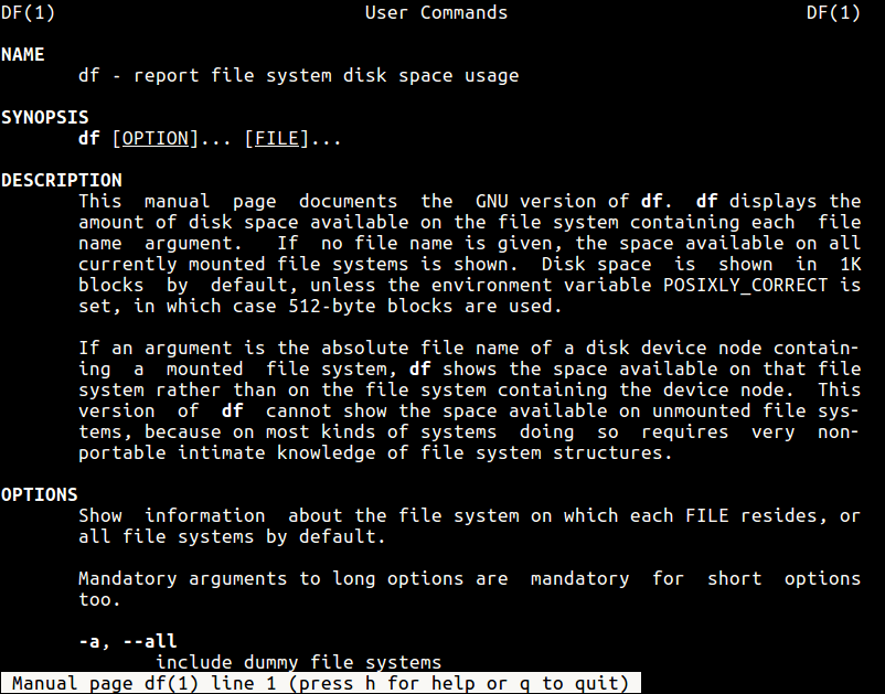 如何在 Linux 中查看彩色手册页