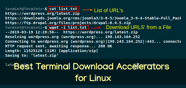 适用于 Linux 的最佳命令行下载加速器
