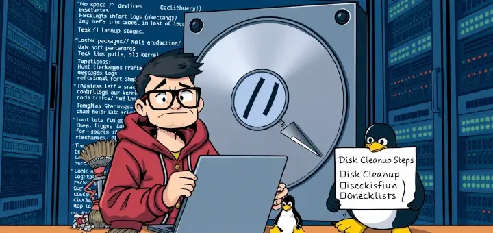 root（/）分区已满时，如何释放Linux中的空间