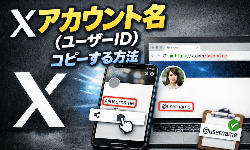 如何复制X的账户名!在 Twitter 上复制您自己/他人的用户 ID