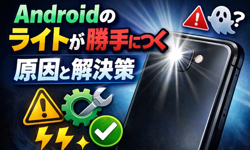 Android 灯自动亮起的原因及解决方法!停止智能手机的手电筒