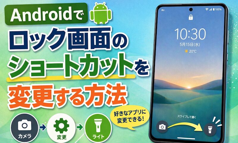 如何更改Android锁屏快捷图标！从快捷方式快速启动应用程序