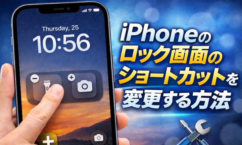 如何更改iPhone锁屏快捷图标！从快捷方式快速启动应用程序