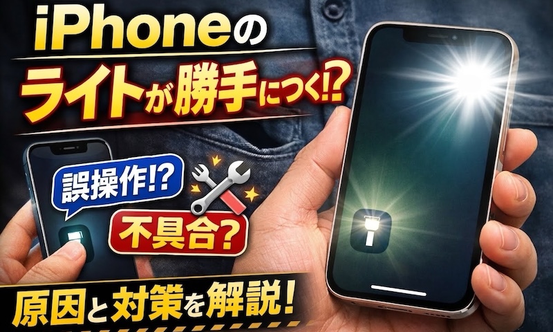 iPhone 灯自动亮起的原因及解决方法！停止你的智能手机手电筒！
